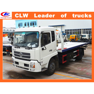 Dongfeng 4 * 2 Sliding Platform Street Wrecker 6 Wheel Recovery Truck